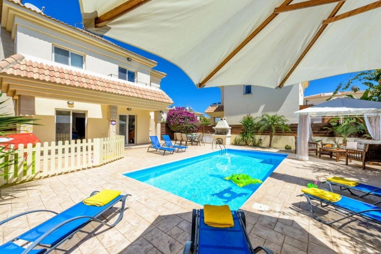 Protaras Villa Athamas Blue Экстерьер фото